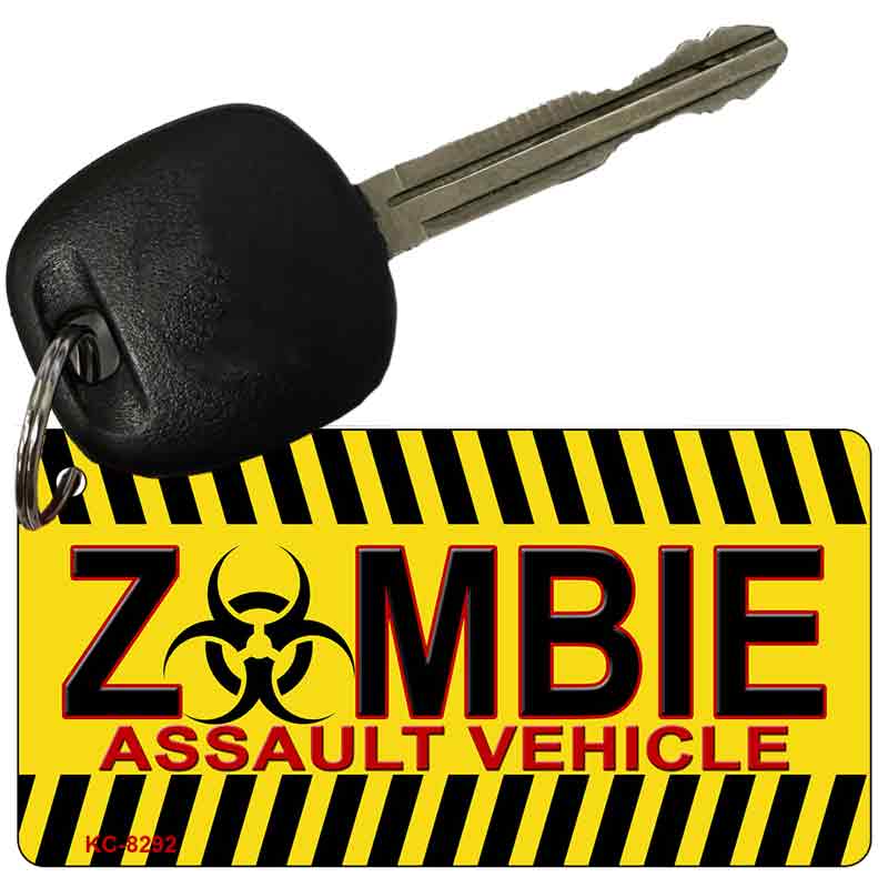 Zombie Assault Vehicle Novelty Aluminum Key Chain KC-8292