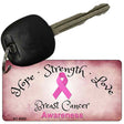 Breast Cancer Novelty Metal Key Chain KC-8303