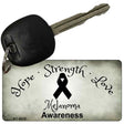 Melanoma Cancer Novelty Metal Key Chain KC-8315