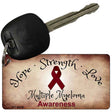 Multiple Myeloma Cancer Novelty Metal Key Chain KC-8316