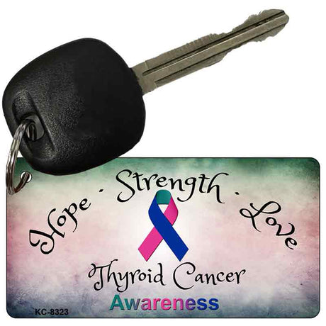 Thyroid Novelty Metal Key Chain KC-8323