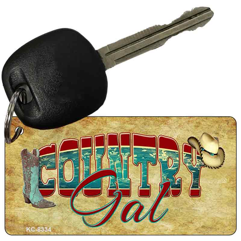 Gal Novelty Metal Key Chain KC-8334