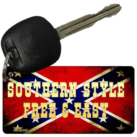 Free And Sassy Novelty Metal Key Chain KC-8340