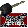 What Would The World Novelty Metal Key Chain KC-8342