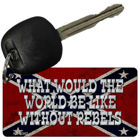 What Would The World Novelty Metal Key Chain KC-8342