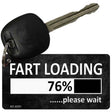 Fart Loading Novelty Metal Key Chain KC-8351