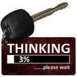 Thinking Please Wait Novelty Metal Key Chain KC-8380