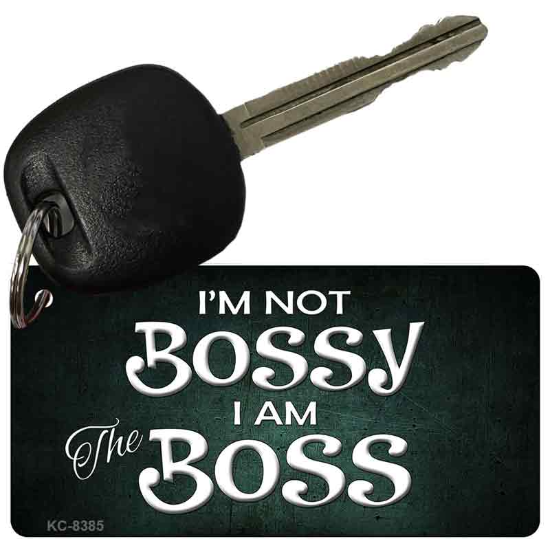 I'm Not Bossy Novelty Metal Key Chain KC-8385