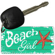 Beach Girl Novelty Metal Key Chain KC-8394