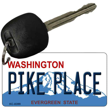 Pike Place Washington Novelty Metal Key Chain KC-8399