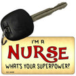 Im A Nurse Novelty Metal Key Chain KC-8408