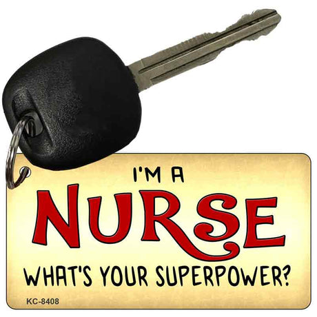 Im A Nurse Novelty Metal Key Chain KC-8408