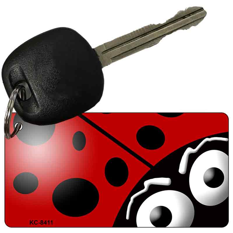 Lady Bug Novelty Metal Key Chain KC-8411