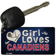 This Girl Loves Her Canadiens Novelty Metal Key Chain KC-8450