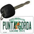 Punta Gorda Florida Novelty Metal Key Chain KC-8514