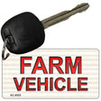 Farm Vehicle Novelty Metal Key Chain KC-8525