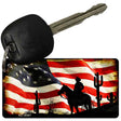 American Cowboy Novelty Metal Key Chain KC-8541