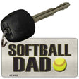 Softball Dad Novelty Metal Key Chain KC-8562