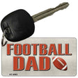 Football Dad Novelty Metal Key Chain KC-8563