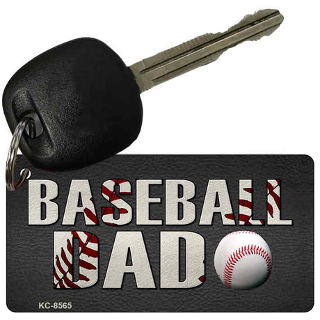 Baseball Dad Novelty Metal Key Chain KC-8565