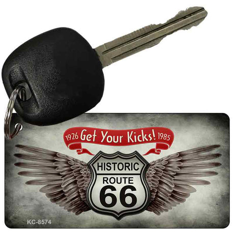 Get Your Kicks Novelty Metal Key Chain KC-8574