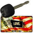 Montana Love Novelty Metal Key Chain KC-8612