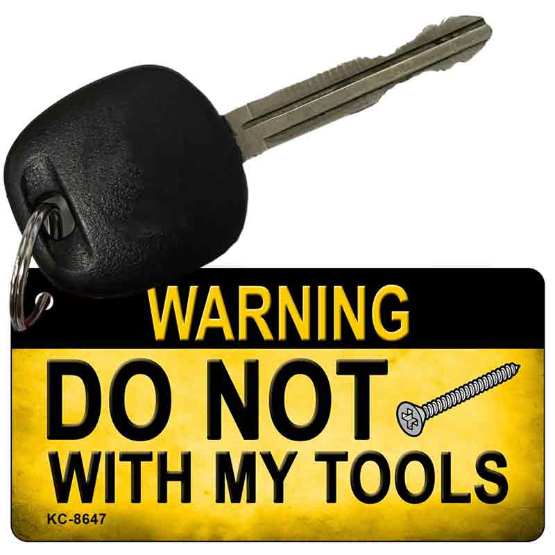 Do Not Screw Novelty Metal Key Chain KC-8647