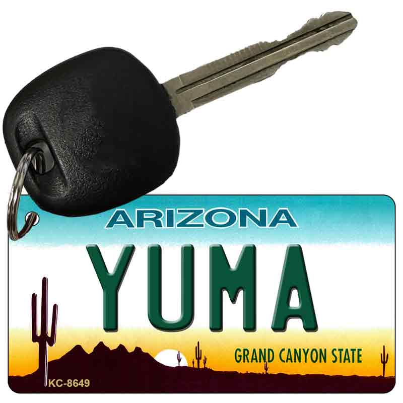 Yuma Arizona Novelty Metal Key Chain KC-8649