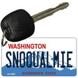 Snoqualmie Washington Novelty Metal Key Chain KC-8667