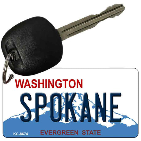 Spokane Washington Novelty Metal Key Chain KC-8674