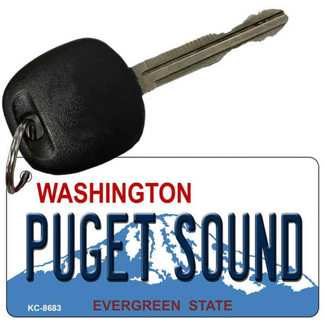 Puget Sound Washington Novelty Metal Key Chain KC-8683