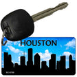 Houston Silhouette Novelty Metal Key Chain KC-8708