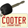 Cooter Novelty Metal Key Chain KC-8712