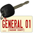 General 01 Novelty Metal Key Chain KC-8715