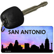 San Antonio Silhouette Novelty Metal Key Chain KC-8722