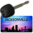 Jacksonville Silhouette Novelty Metal Key Chain KC-8726