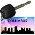 Columbus Silhouette Novelty Metal Key Chain KC-8729