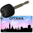 Ottawa Silhouette Novelty Metal Key Chain KC-8733