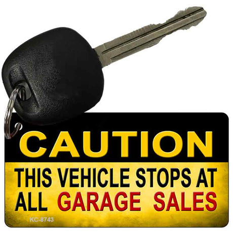 Garage Sales Novelty Metal Key Chain KC-8743