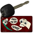 I Hate My Job Novelty Metal Key Chain KC-8752