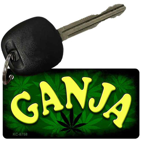 Ganja Novelty Metal Key Chain KC-8758