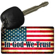 In God We Trust Novelty Metal Key Chain KC-8771