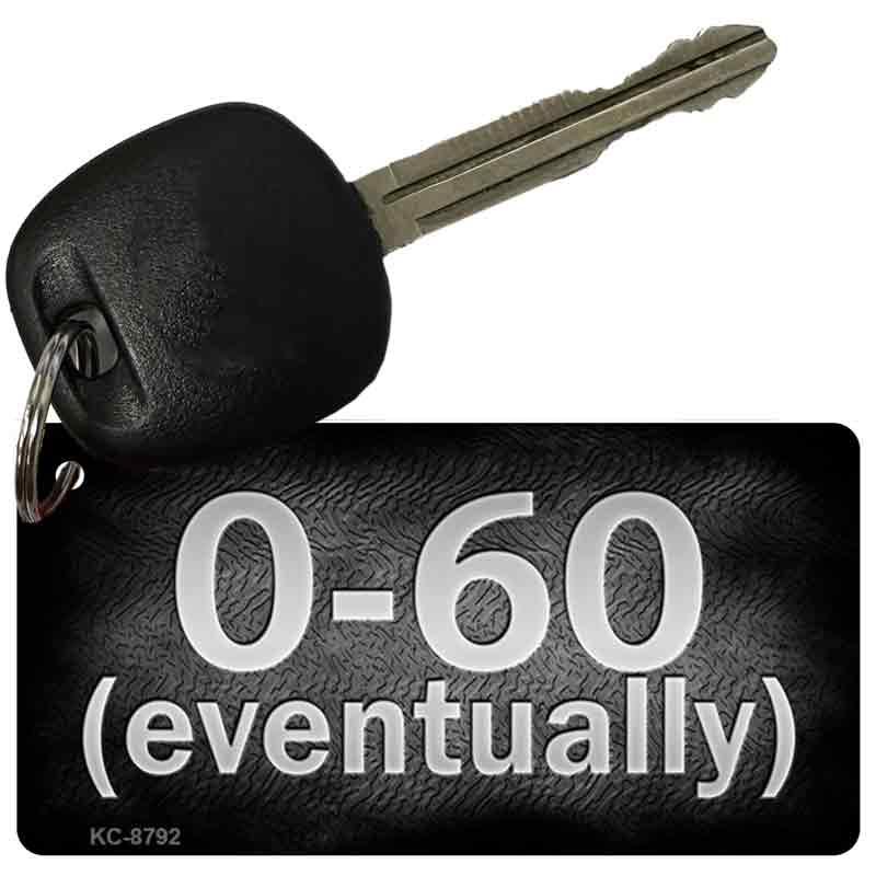 0 To 60 Novelty Metal Key Chain KC-8792