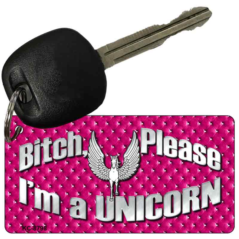 Bitch Please Novelty Metal Key Chain KC-8798