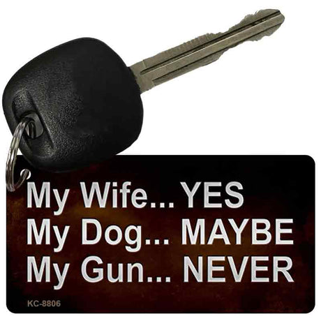 My Gun Novelty Metal Key Chain KC-8806