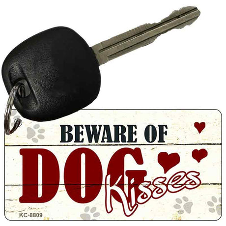 Beware of Dogs Novelty Metal Key Chain KC-8809