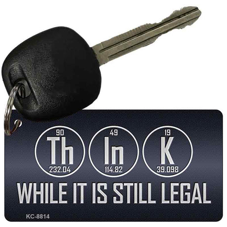 Think Novelty Metal Key Chain KC-8814