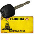 Florida Dont Tread On Me Novelty Metal Key Chain KC-8841