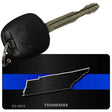 Tennessee Thin Blue Line Novelty Metal Key Chain KC-8924