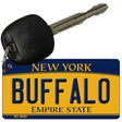 Buffalo New York State License Plate Tag Key Chain KC-8945